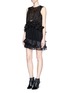 Figure View - Click To Enlarge - ISABEL MARANT - 'Vendel' ruffle layer pleat organza skirt