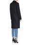 Back View - Click To Enlarge - ISABEL MARANT - 'Carlen' slim fit wool-cashmere felt coat
