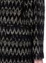 Detail View - Click To Enlarge - ISABEL MARANT - 'Elis' zigzag fil coupé woven coat