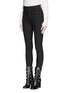 Front View - Click To Enlarge - ISABEL MARANT - 'Lasia' button sash panel pants