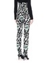 Back View - Click To Enlarge - ISABEL MARANT - 'Nephi' ikat print high waist jeans