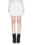 Main View - Click To Enlarge - ISABEL MARANT - 'Will' pleat waist plissé chiffon mini skirt