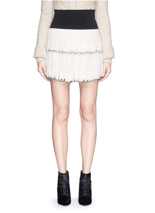 Main View - Click To Enlarge - ISABEL MARANT - 'Roscoe' two-way pleat skirt