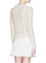 Back View - Click To Enlarge - ISABEL MARANT - 'Gracie' Irish cable knit sweater