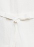 Detail View - Click To Enlarge - ISABEL MARANT - 'Haylee' ribbon back linen-wool jacket