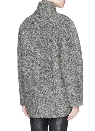 Back View - Click To Enlarge - ISABEL MARANT - 'Diesty' oversize bouclé coat