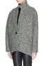 Front View - Click To Enlarge - ISABEL MARANT - 'Diesty' oversize bouclé coat