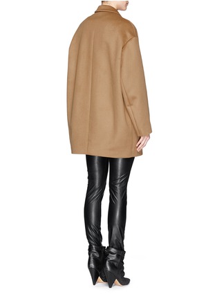 Back View - Click To Enlarge - ISABEL MARANT - 'Celest' oversize wool-cashmere coat