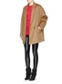 Figure View - Click To Enlarge - ISABEL MARANT - 'Celest' oversize wool-cashmere coat