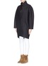 Front View - Click To Enlarge - ISABEL MARANT - 'Faryl' double faced neoprene coat