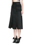 Front View - Click To Enlarge - PROENZA SCHOULER - Banded raw edge tweed panelled skirt