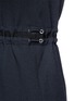 Detail View - Click To Enlarge - VICTORIA, VICTORIA BECKHAM - Elastic waist wool crepe shift dress