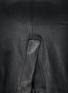 Detail View - Click To Enlarge - HELMUT LANG - Leather pencil skirt
