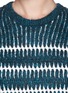 Detail View - Click To Enlarge - ALEXANDER WANG - Mohair-wool stripe sweater