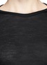 Detail View - Click To Enlarge - HELMUT LANG - Wool jersey T-shirt