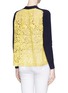 Back View - Click To Enlarge - SACAI - Lace back knit cardigan