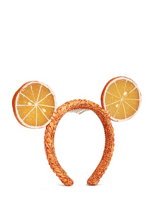 Figure View - Click To Enlarge - VENESSA ARIZAGA - 'Orange' headband