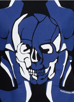 Detail View - Click To Enlarge - ALEXANDER MCQUEEN - Matisse skull print T-shirt