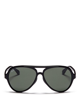 Main View - Click To Enlarge - RAY-BAN - Acetate aviator sunglasses