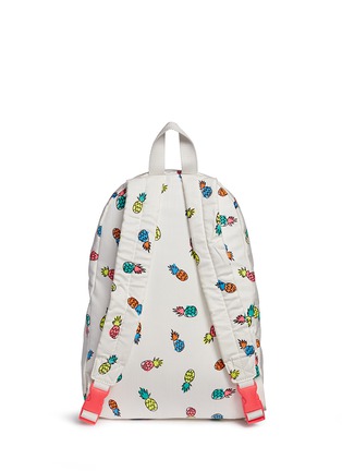 Detail View - Click To Enlarge - STELLA MCCARTNEY - 'Bang' pineapple print kids backpack
