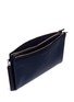  - WANT LES ESSENTIELS - 'Barajas' python embossed leather zip pouch
