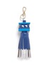 Main View - Click To Enlarge - ANYA HINDMARCH - 'Space Invaders' tassel leather keyring