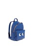 Front View - Click To Enlarge - ANYA HINDMARCH - 'Eyes Mini' embossed leather backpack