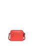 Back View - Click To Enlarge - ANYA HINDMARCH - 'Smiley' perforated leather crossbody bag