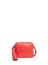 Main View - Click To Enlarge - ANYA HINDMARCH - 'Smiley' perforated leather crossbody bag