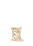 Main View - Click To Enlarge - ANYA HINDMARCH - 'Crisp Packet II' brass chain clutch