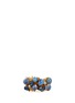 Main View - Click To Enlarge - KENNETH JAY LANE - Opalescent glass cabochon cluster ring