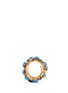 Figure View - Click To Enlarge - KENNETH JAY LANE - Opalescent glass cabochon cluster ring