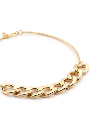 Detail View - Click To Enlarge - KENNETH JAY LANE - Curb chain collar necklace