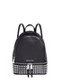 Main View - Click To Enlarge - MICHAEL KORS - 'Rhea' small stud leather backpack