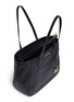 Detail View - Click To Enlarge - MICHAEL KORS - 'Ani' large top zip pebbled leather tote