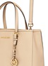 Detail View - Click To Enlarge - MICHAEL KORS - 'Jet Set Travel' medium saffiano leather east west tote
