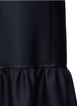Detail View - Click To Enlarge - THE ROW - 'Alexander' peplum hem belted coat