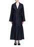 Main View - Click To Enlarge - THE ROW - 'Alexander' peplum hem belted coat