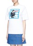 Front View - Click To Enlarge - GROUND ZERO - MJ CD cover embroidery T-shirt