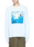 Main View - Click To Enlarge - GROUND ZERO - Nirvana CD cover embroidery sweatshirt