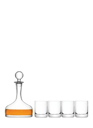 Main View - Click To Enlarge - LSA - Bar festive whisky decanter and tumbler set