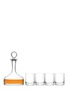 Main View - Click To Enlarge - LSA - Bar festive whisky decanter and tumbler set