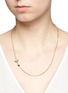 Figure View - Click To Enlarge - VALENTINO GARAVANI - 'Rockstud' single stud brass necklace