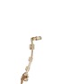 Detail View - Click To Enlarge - VALENTINO GARAVANI - 'Rockstud' glass pearl drop single climber earring