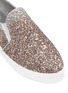 Detail View - Click To Enlarge - PEDDER RED - 'Daly' dégradé coarse glitter skate slip-ons