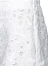 Detail View - Click To Enlarge - THEORY - ''Micro E' floral cutwork embroidery linen-cotton shorts