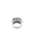 Figure View - Click To Enlarge - LC COLLECTION JADE - Diamond jade 18k white gold ring