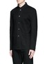 Front View - Click To Enlarge - UMA WANG - 'Franco' stretch linen jacket