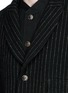 Detail View - Click To Enlarge - UMA WANG - 'Tommaso' pinstripe wool cavalry twill coat