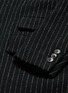 Detail View - Click To Enlarge - UMA WANG - 'Tommaso' pinstripe wool cavalry twill coat